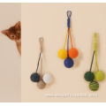 string resistance to bite interactive cat scracth toy